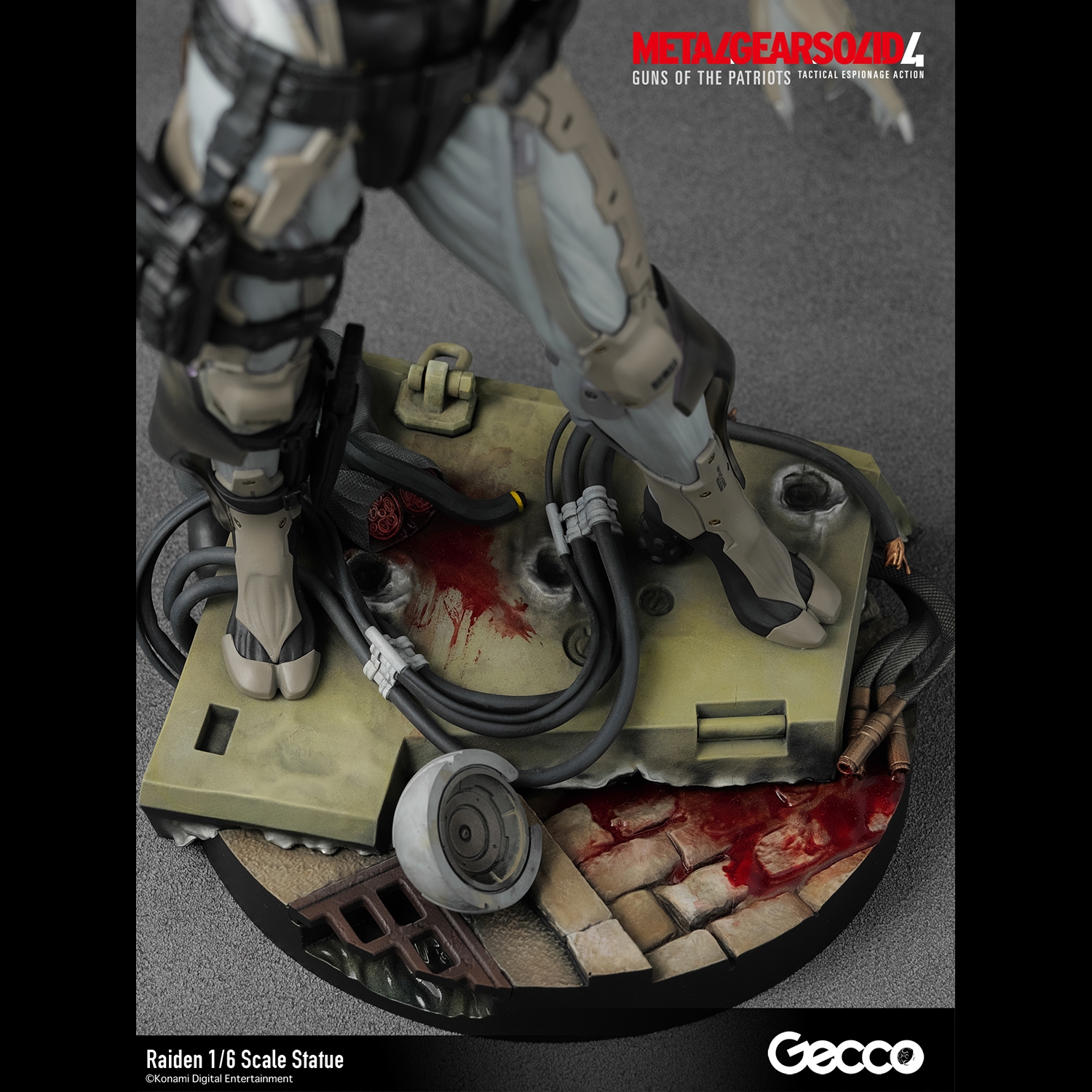 METAL GEAR SOLID 4 GUNS OF THE PATRIOTS, Raiden 1/6 Scale Statue 